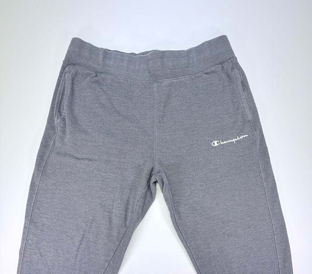 Champion Authentic Athleticwear Gray Fleece Jogger Sweatpants Men’s Large